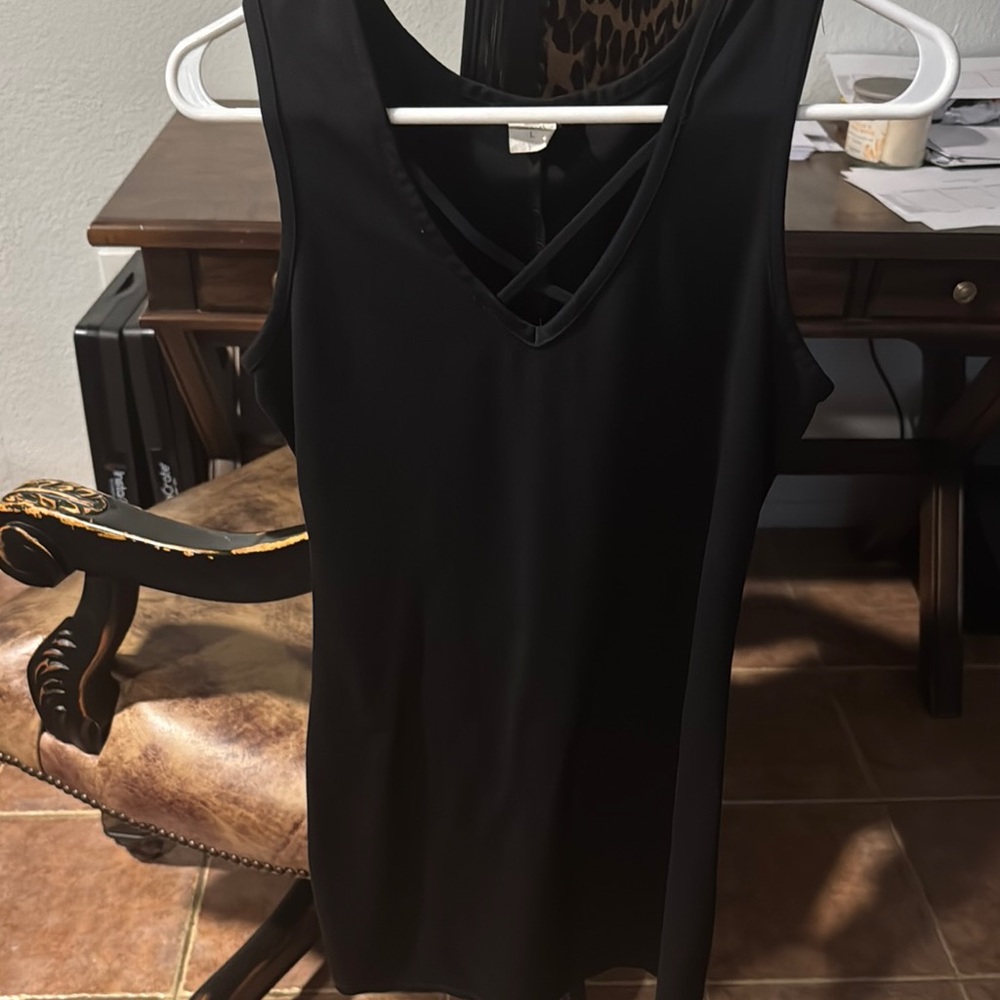 Discreet Black Mini Dress